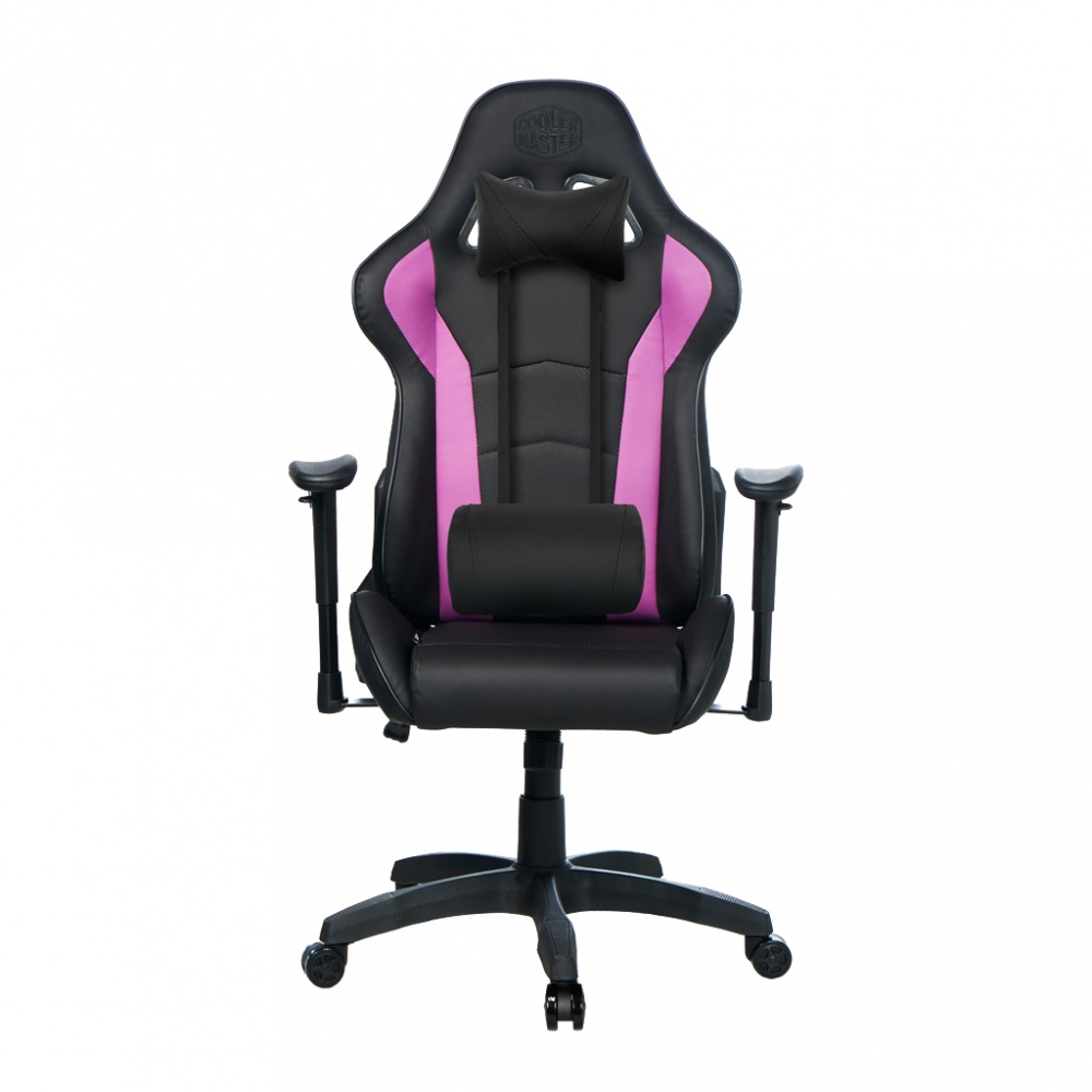 Cooler Master Silla Gamer Caliber R1, hasta 150Kg, Negro/Púrpura