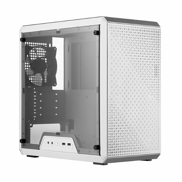 Gabinete Cooler Master Q300L con Ventana, Midi-Tower, Micro-ATX/Mini-ITX, USB 3.0, sin Fuente, Blanco ― ¡Envío gratis limitado a 5 productos por cliente!