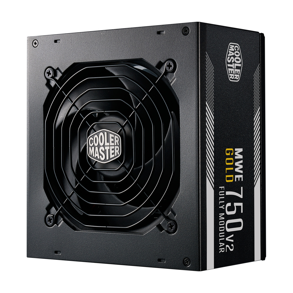 Fuente de Poder Cooler Master MWE Gold 750 - V2 80 PLUS Gold, 24-pin ATX, 120mm, 750W