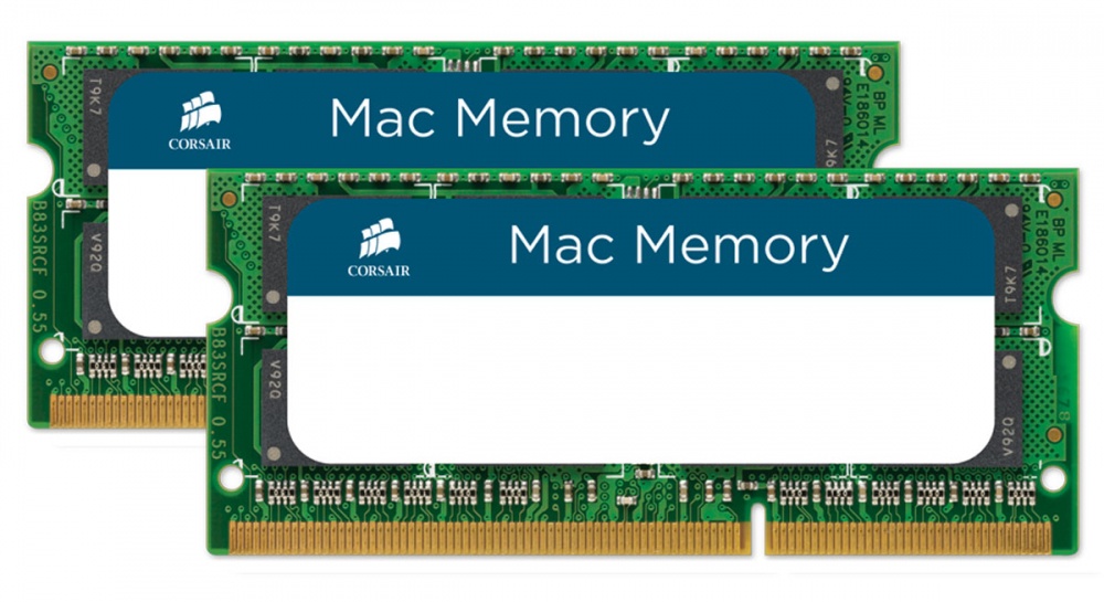 Kit Memoria RAM Corsair DDR3, 1066MHz, 8GB (2 x 4GB), CL7, SO-DIMM, para Mac