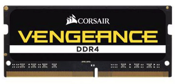 Memoria RAM Corsair Vengeance DDR4, 2666MHz, 8GB, Non-ECC, CL18, SO-DIMM, XMP, 1.35v