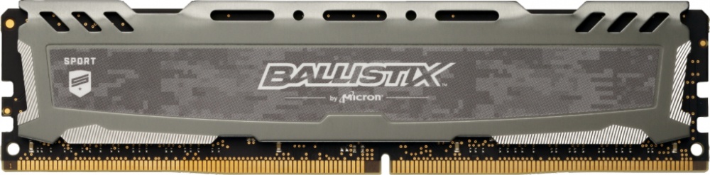 Memoria RAM Crucial Ballistix Sport LT Gray DDR4, 3000MHz, 8GB, Non-ECC, CL15