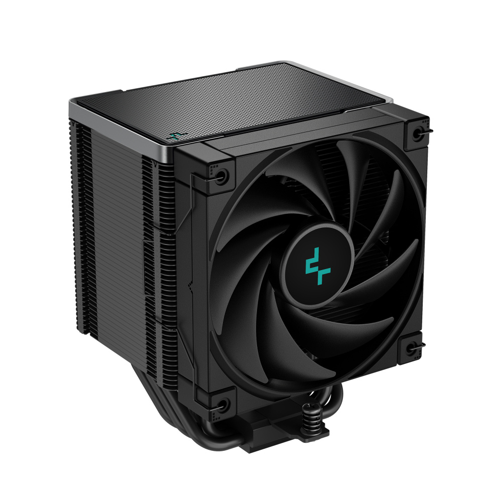 Disipador CPU DeepCool AK500 ZERO DARK, 120mm, 500 - 1850RPM, Negro