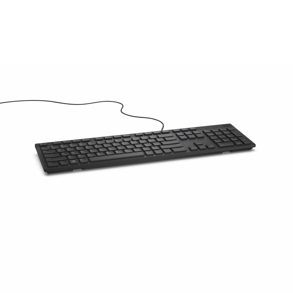 Teclado Dell KB216, Alámbrico, USB, Negro (Inglés) ― Garantía Limitada por 1 Año