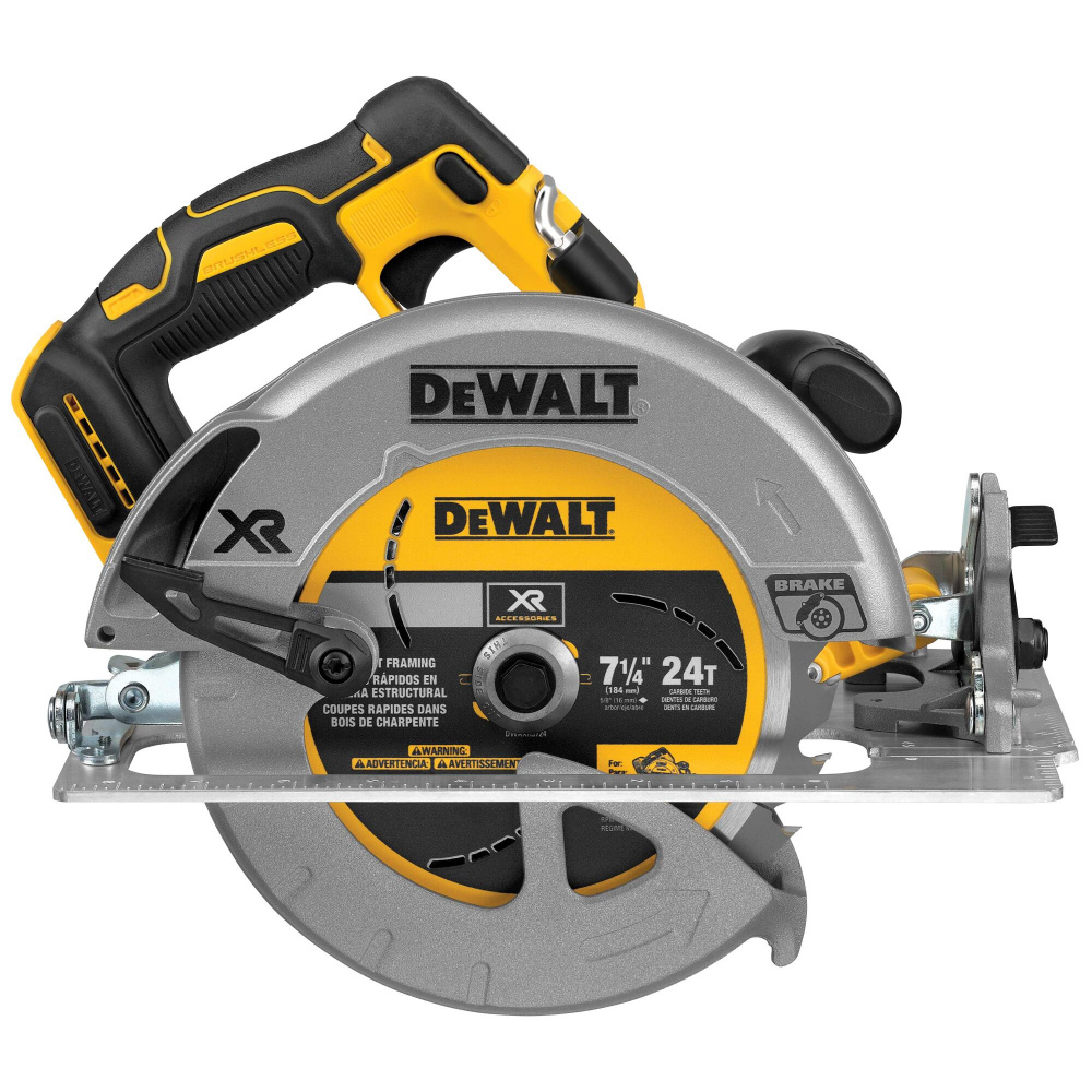 DeWALT Sierra Circular DCS570B, 20V, Inalámbrico, Amarillo