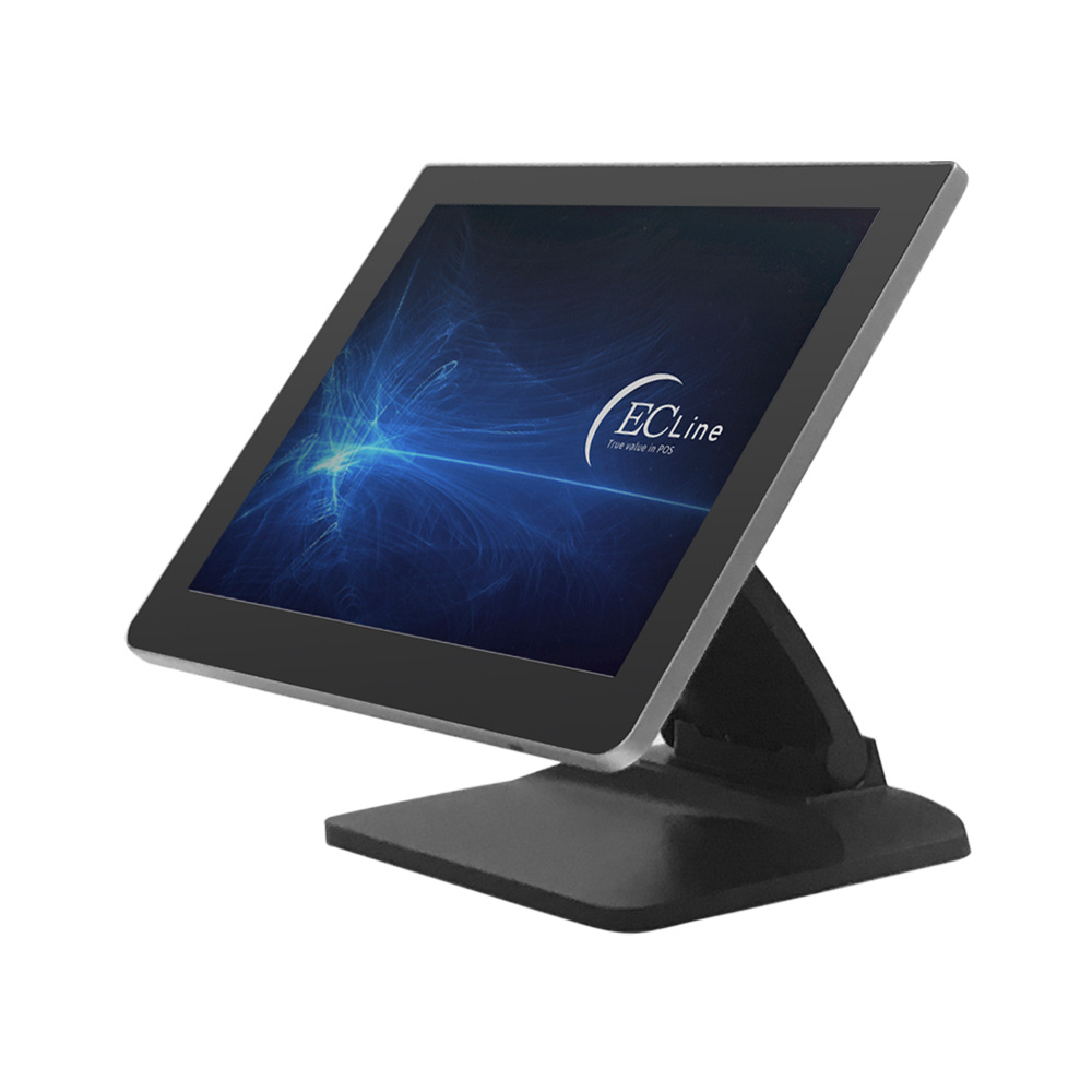 ﻿EC Line EC-TS-1238 LED Touchscreen 12", HDMI, Negro