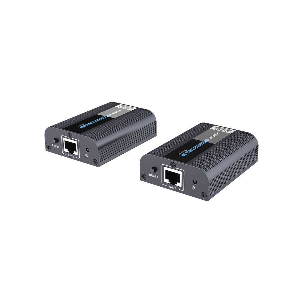 Epcom Extensor de Video HDMI Alámbrico Cat6/Cat6a/Cat7, 1 Puerto HDMI, 1 Puerto RJ-45, 30 Metros