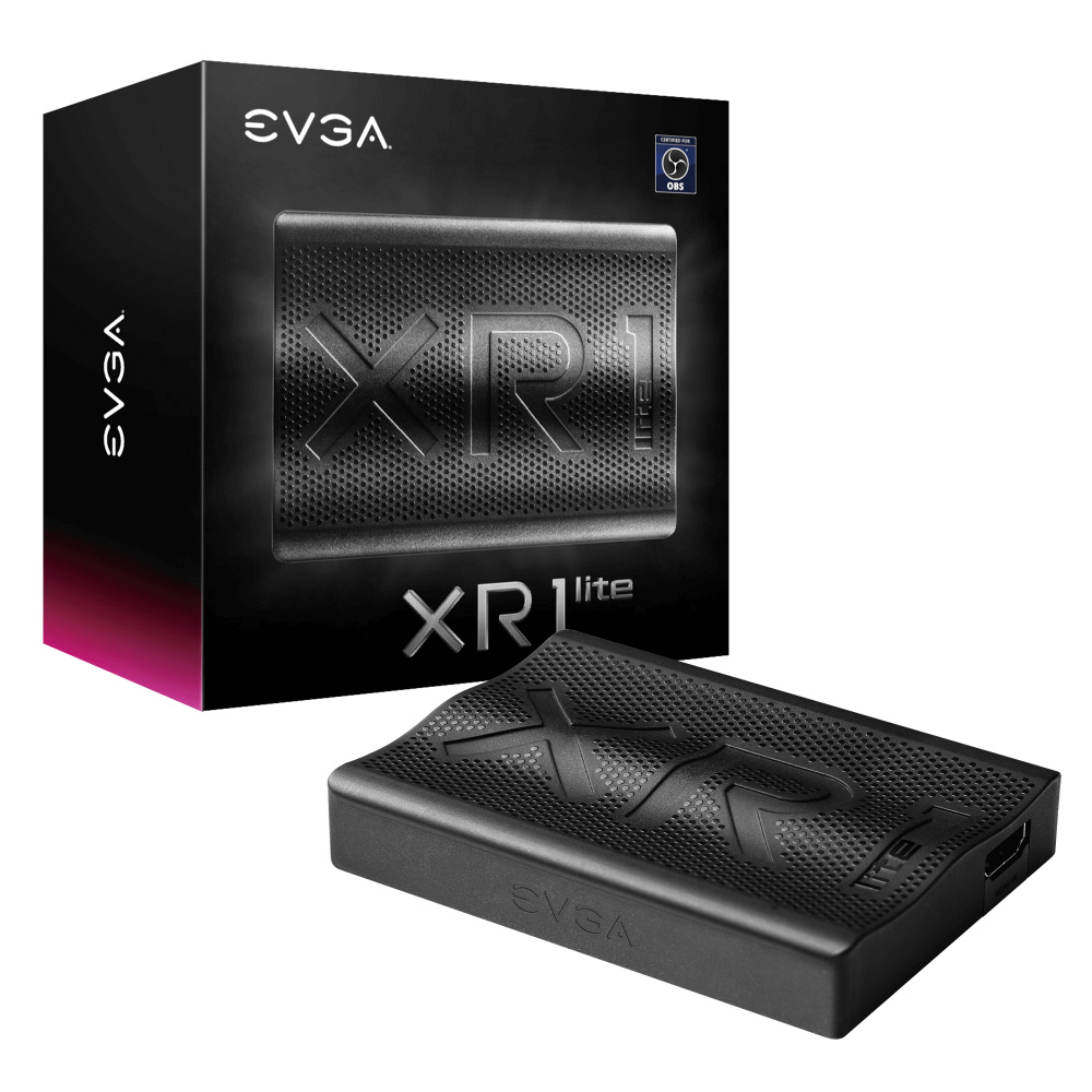 EVGA Capturadora de Video HDMI XR1 lite, USB, 4K, Negro