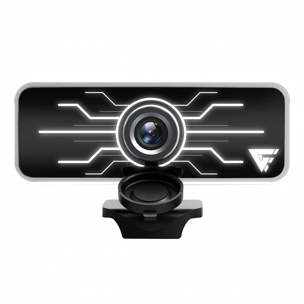 Game Factor Webcam WG400, 1080p, 1920 x 1080 Pixeles, USB, Negro