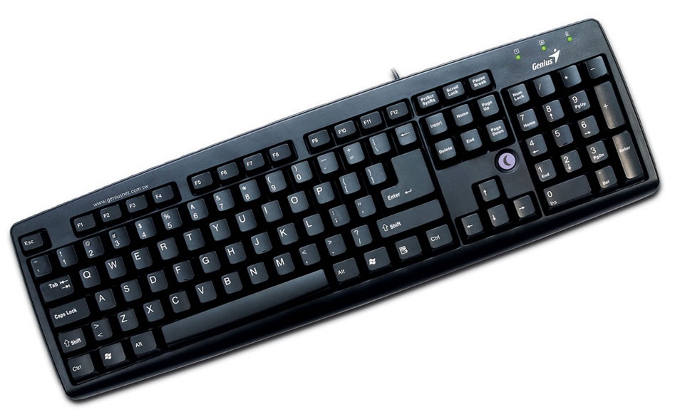 Compra Teclado Genius Estándar Kb 06xe Alámbrico Usb Negro