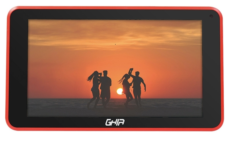 Tablet Ghia A7 7", 16GB, Android 11 Go Edition, Rojo