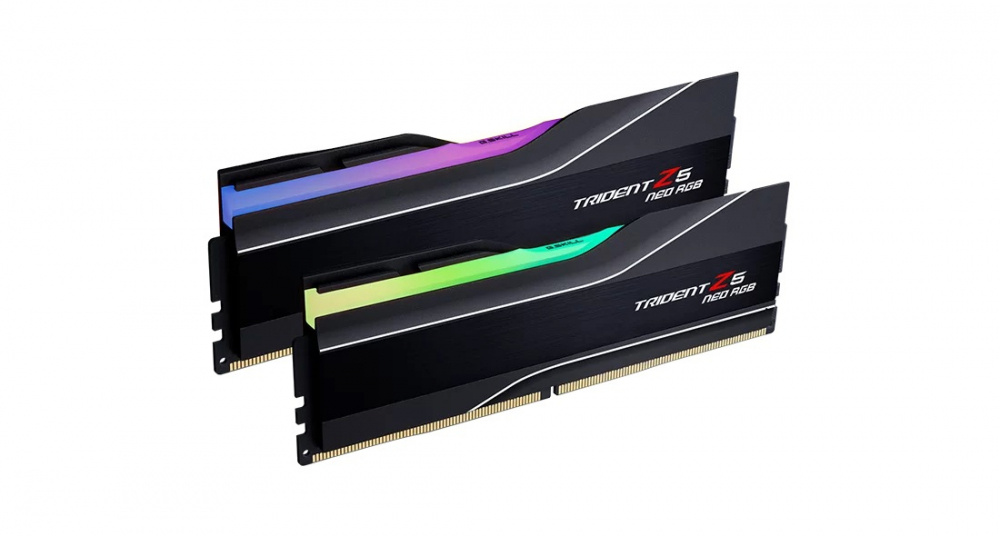 Kit Memoria RAM G.Skill Trident Z Neo RGB DDR5, 6000MHz, 64GB (2 x 32GB), Non-ECC, CL30, AMD EXPO