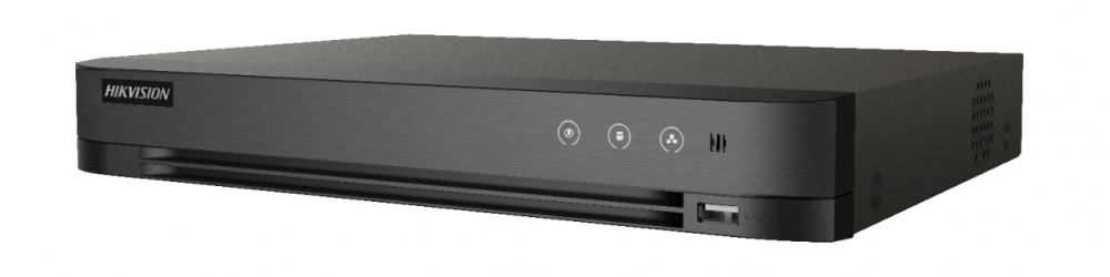 Hikvision DVR de 16 Canales Turbo HD IDS-7216HQHI-M1/S para 1 Disco Duro, máx. 10TB, 1x USB 2.0, 1x RJ-45