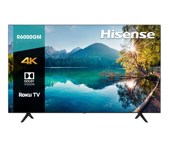 Hisense Smart TV LED R6000GM 58", 4K Ultra HD, Negro