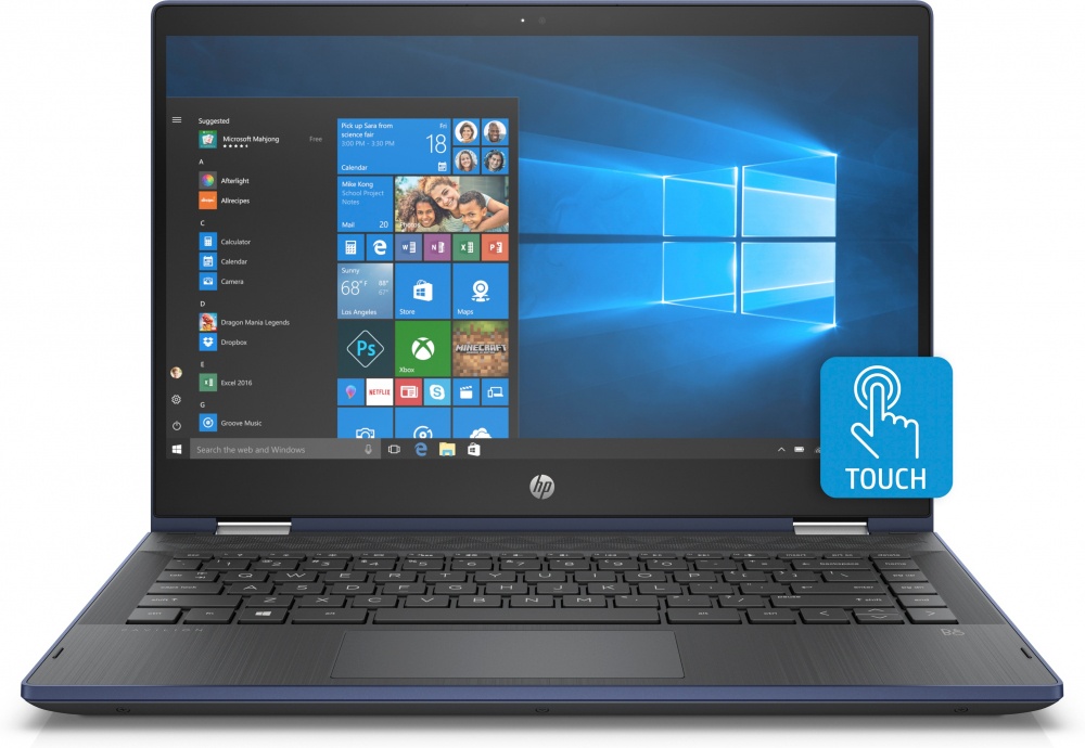 Compra Hp 2 En 1 Pavilion X360 14 Cd0064lm 14 Core I3 4gb 1tb Azul 6qv35la Cyberpuertamx 8020