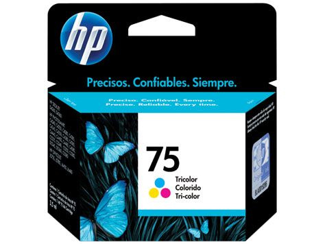 Cartucho HP 75 Tricolor Original, 170 Páginas