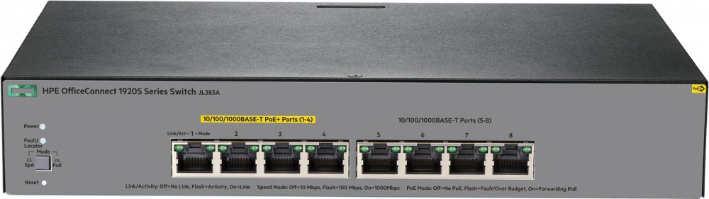 Compra Switch Hpe Gigabit Ethernet Officeconnect S Puertos Jl A Cyberpuerta Mx