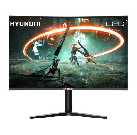 Monitor Gamer Curvo Hyundai HT32CGMBK01 LED 32", Full HD, 165Hz, HDMI, Negro