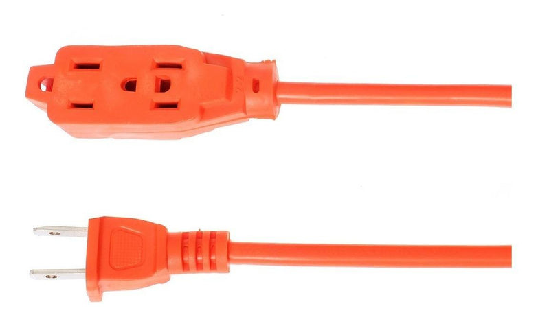 iGoto Extensión ER13-15NA, 3 Contactos, 125V, 15 Metros, Naranja