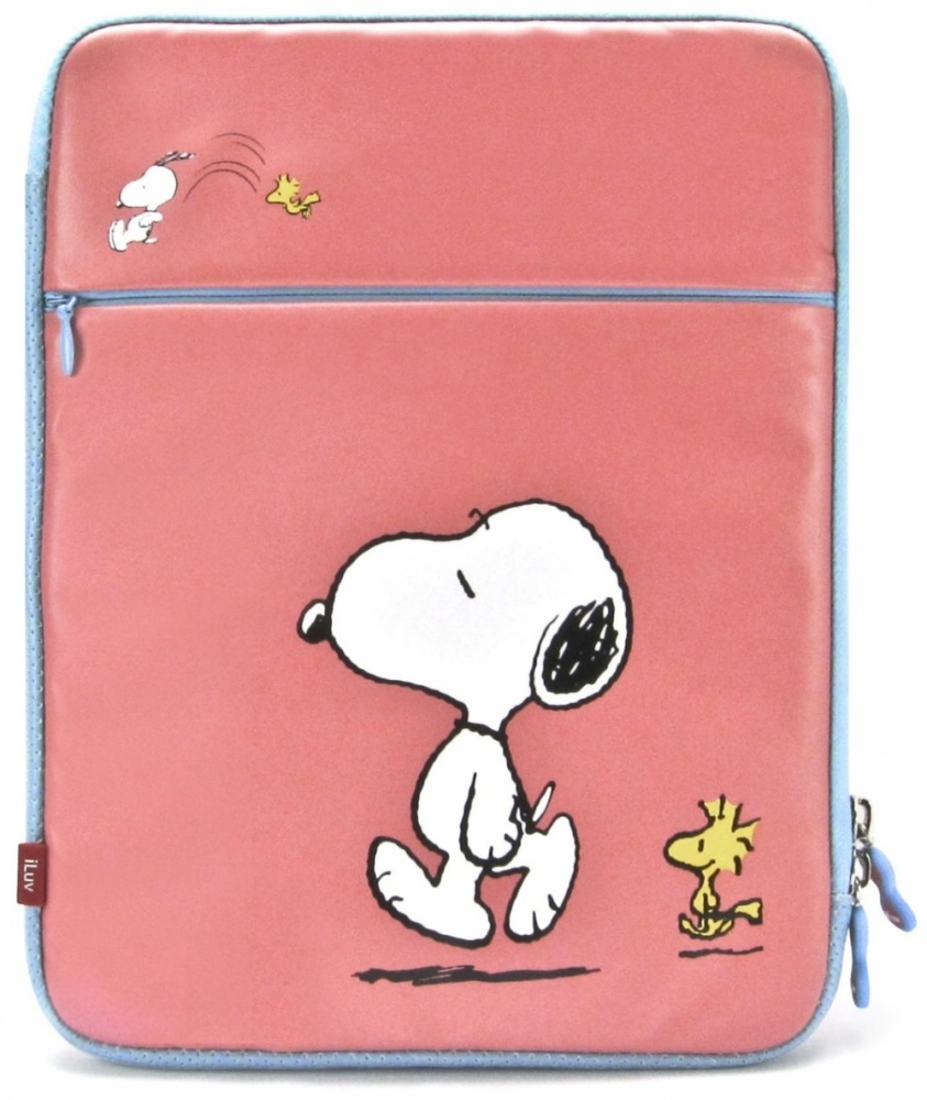 iLuv Funda Snoopy para iPad/iPad 2/iPad 3, Rosa