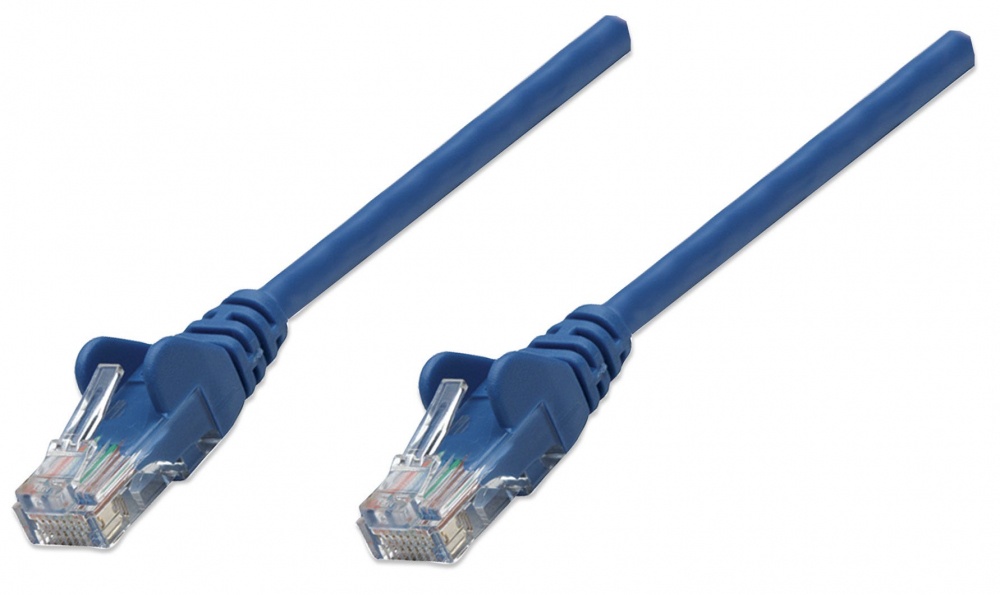 Intellinet Cable Patch Cat6 UTP 100% Cobre, RJ-45 Macho - RJ-45 Macho, 3 Metros, Azul