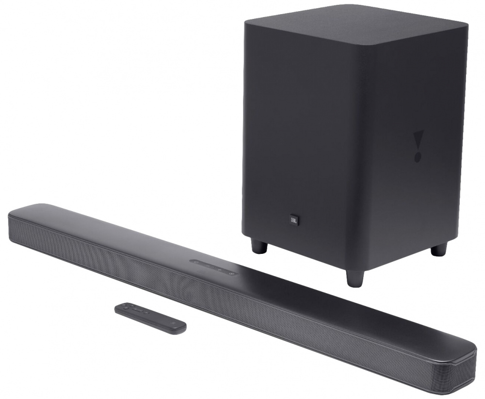 JBL Barra de Sonido Bar 5.1 Surround, Bluetooth, Alámbrico/Inalámbrico, 5.1 Canales, 300W RMS, USB, Negro