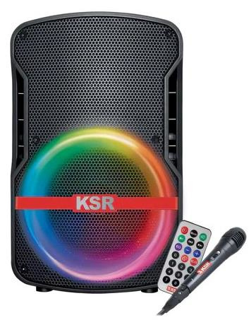 KSR Bafle MSA-7908MX, Bluetooth, Alámbrico/Inalámbrico, 20W RMS, 6500W PMPO, USB, Negro