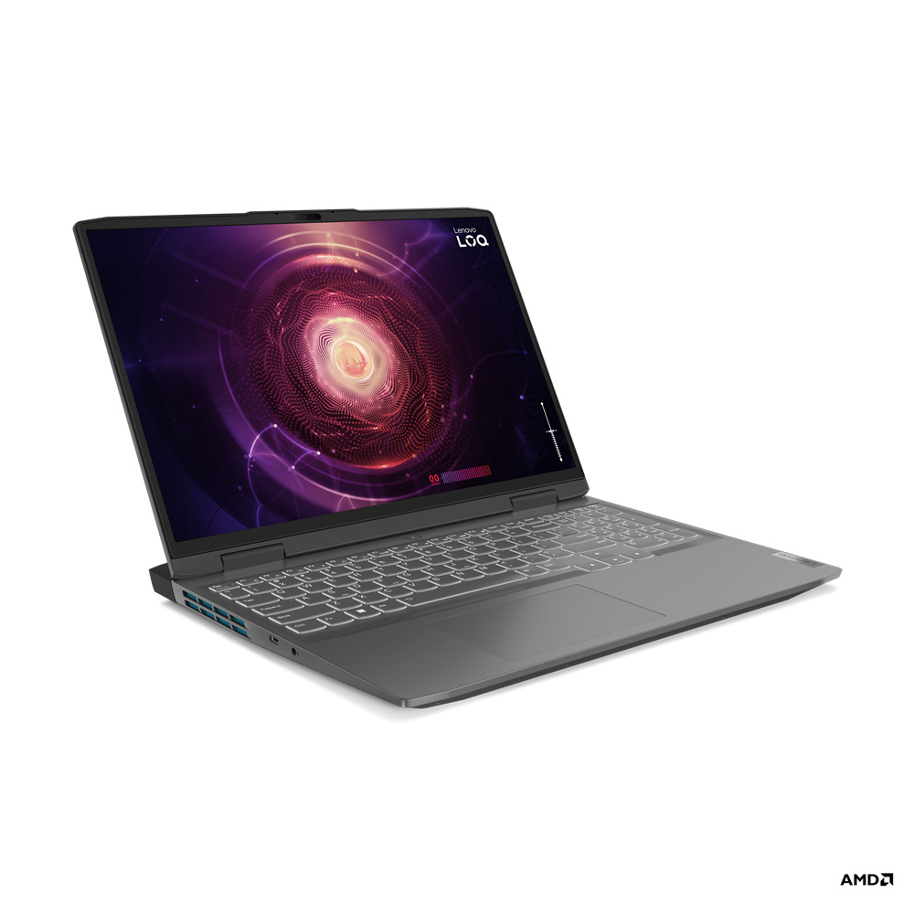 Laptop Gamer Lenovo LOQ 16APH8 16" WUXGA, AMD Ryzen 5 7640HS 4.30GHz, 16GB, 512GB SSD, NVIDIA GeForce RTX 4050, Windows 11 Home 64-bit, Español, Gris