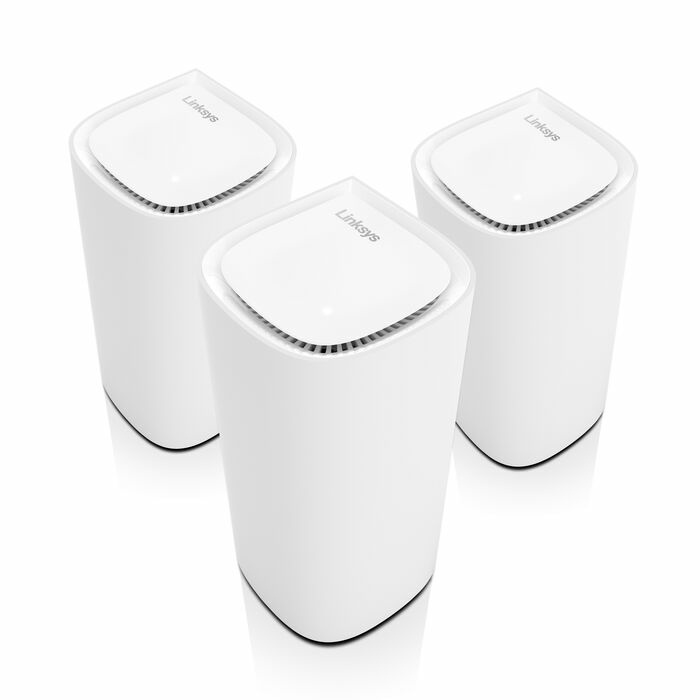 Router Linkys con Sistema de Red Wi-Fi en Malla Velop Pro 6E, 2400Mbit/s, 2.4/6GHz - 3 Piezas