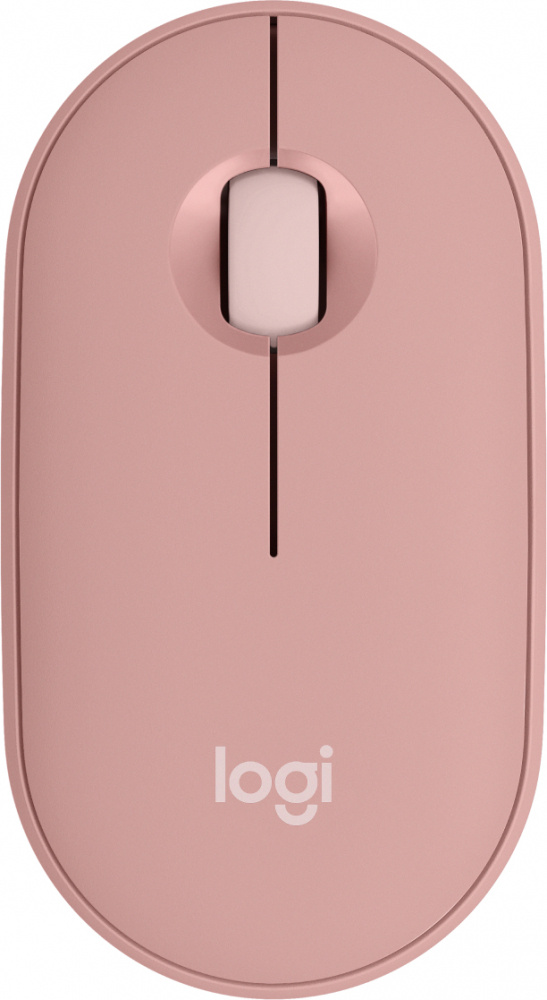 Mouse Logitech Óptico Pebble 2 M350s, Inalámbrico, Bluetooth, 4000DPI, Rosa