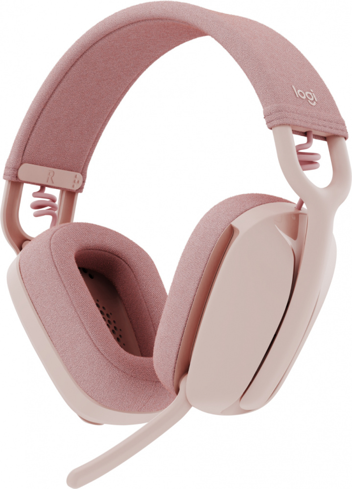 Logitech Audífonos con Micrófono Zone Vibe 100, Bluetooth, Inalámbrico, Rosa