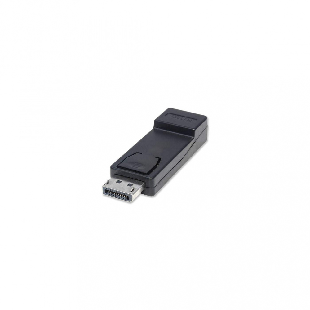 Manhattan Adaptador DisplayPort 1.1 Macho - HDMI Hembra, 1080p, 60Hz, Negro