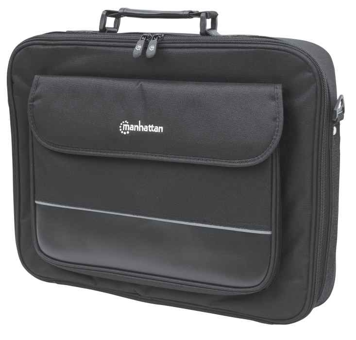 Manhattan Maletin Empire de Poliester para Laptop 17'', Negro