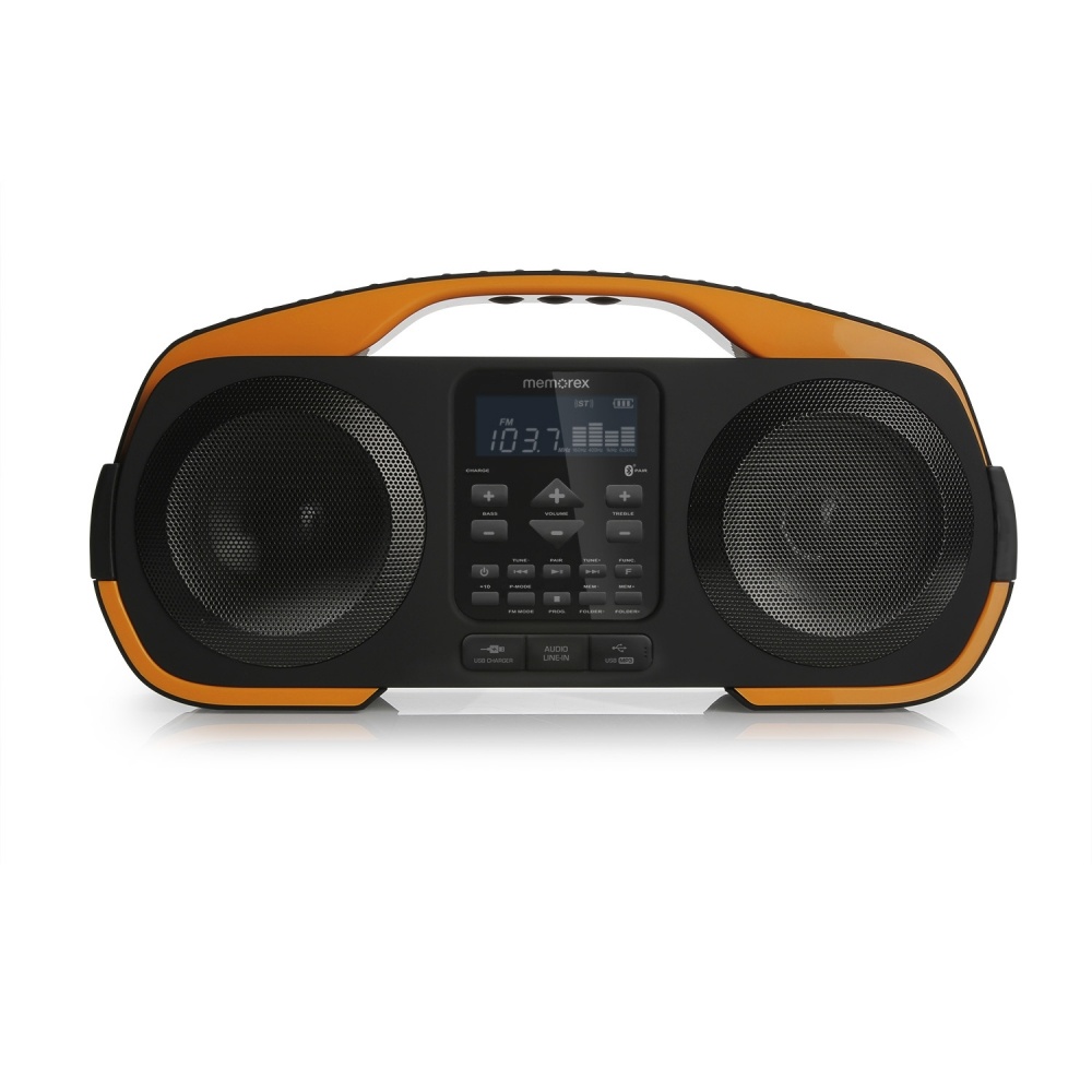 Compra Memorex Bocina Portátil MW5552, Bluetooth, Negro, MW5552