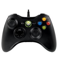 Microsoft Xbox 360 Controller, Alámbrico, Negro