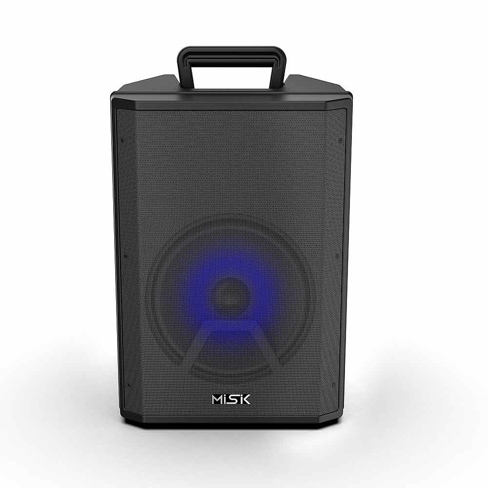 Compra Misik Bafle Inalámbrico Bluetooth 5000w Pmpo Usb Negro Mb180 Cyberpuertamx 1805