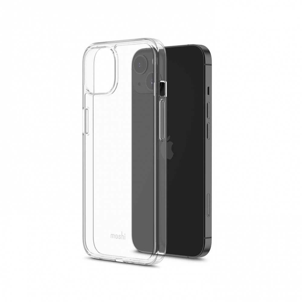 Moshi Iglaze Xt  Carcasa Trasera Para Telfono Mvil  Polmero Resistente Polmero Suave  Transparente  Para Apple Iphone 13 - MOSHI