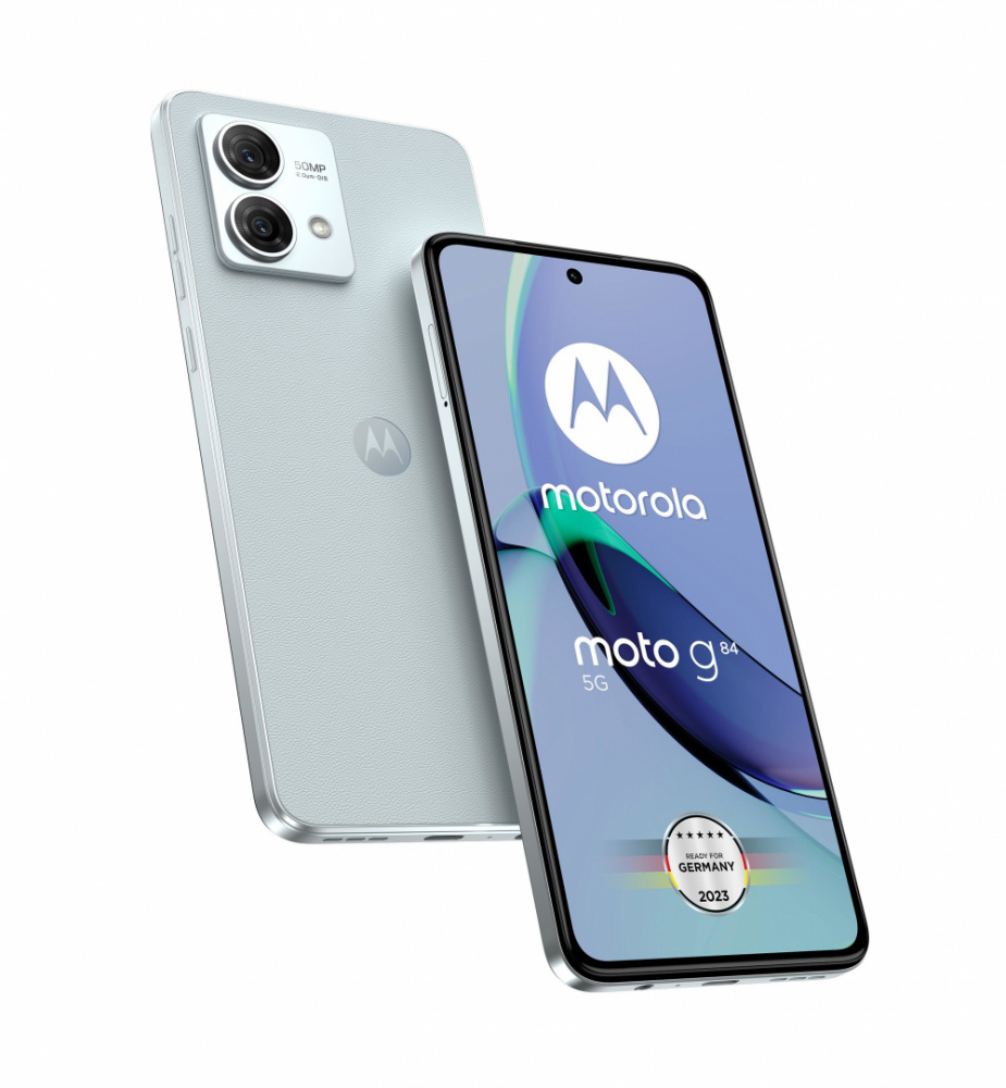 Motorola Moto G84 5G 6.5", 256GB, 12GB RAM, Azul  - Versión Asia, Incluye Adaptador