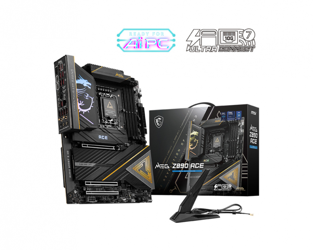 Tarjeta Madre MSI MEG Z890 ACE, ATX, LGA 1851, Intel Z890, 256GB DDR5, para Intel