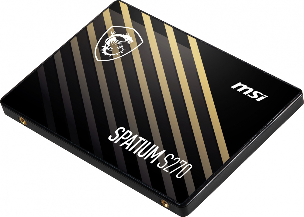 SSD MSI Spatium S270,3D NAND, 480GB SATA lll, 2.5"