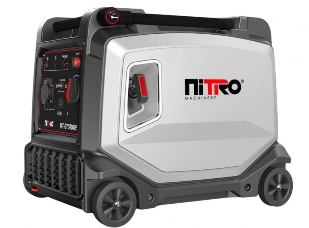 Compra Nitro Machinery Generador De Gasolina GYC4000E, 3300W, NIT ...