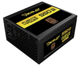 Fuente de Poder Ocelot Gaming OGPS500M 80 PLUS Bronze, 24-pin ATX, 120mm, 550W