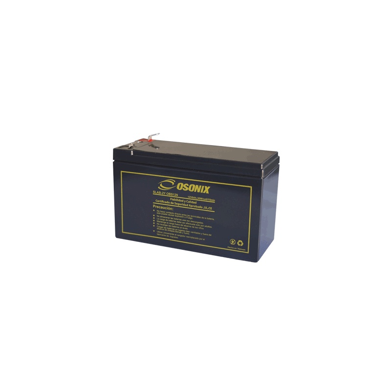 Osonix Bateria de Respaldo para UPS OBS129, 12V, 9Ah