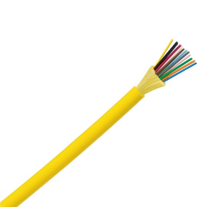 Compra Panduit Cable De Distribución De 12 Fibras OS2, 9/125, FSDR912Y ...