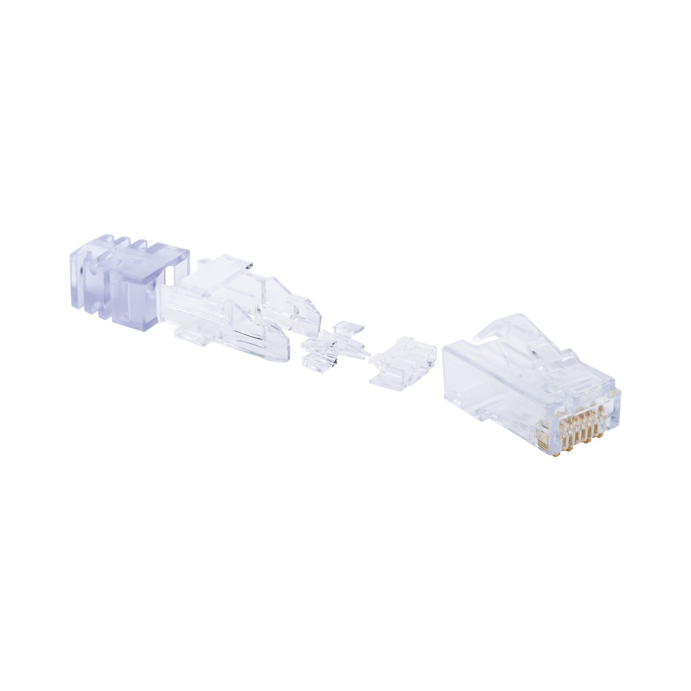 Panduit Conector Cat6 RJ-45 de 8 Posiciones, Transparente, Paquete de 100 Piezas