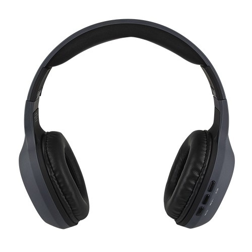 Perfect Choice Audífonos On Ear, Bluetooth, Inalámbrico, Gris