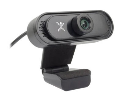 Perfect Choice Webcam PC-320494, 1920 x 1080 Pixeles, USB, Negro ― incluye Antivirus Norton 360 Standard 1 Año 1 Equipo