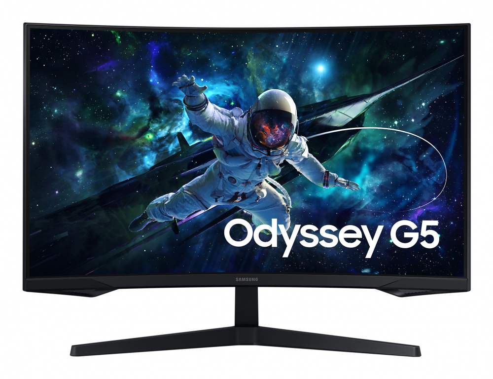 Monitor Gamer Curvo Samsung Odyssey G5 G55C LED 32", Quad HD, FreeSync, 165Hz, HDMI/DisplayPort, Negro 