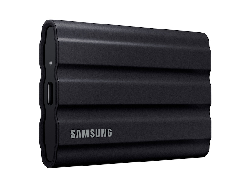 SSD Externo Samsung T7 Shield, 4TB, USB 3.2, Negro