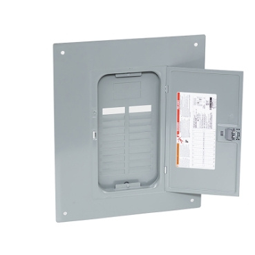 Schneider Electric Centro de Carga QOC20U100F, 20 Polos, 125A, Sobreponer, Gris